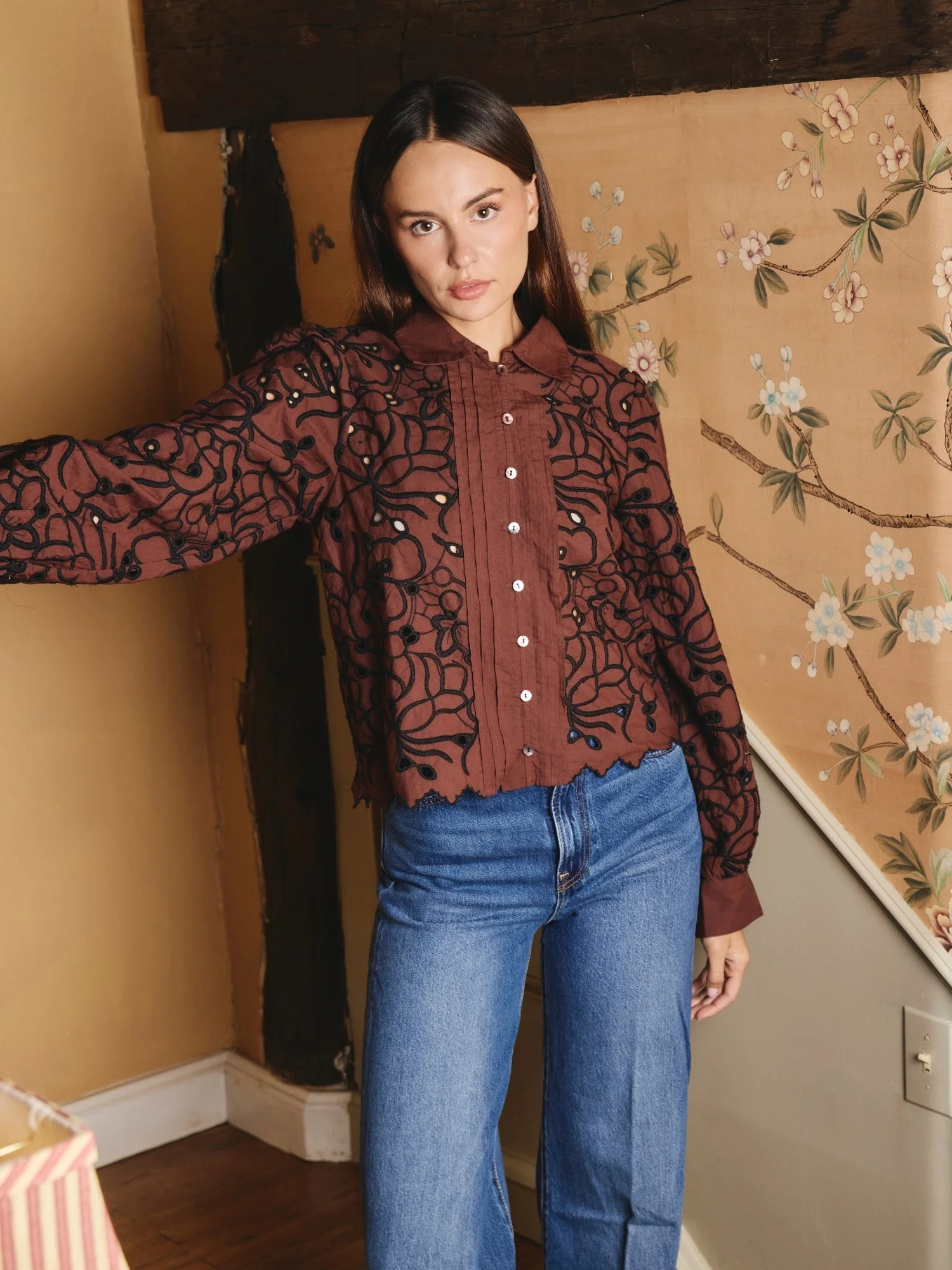 Abigail Long Sleeve Top - 1