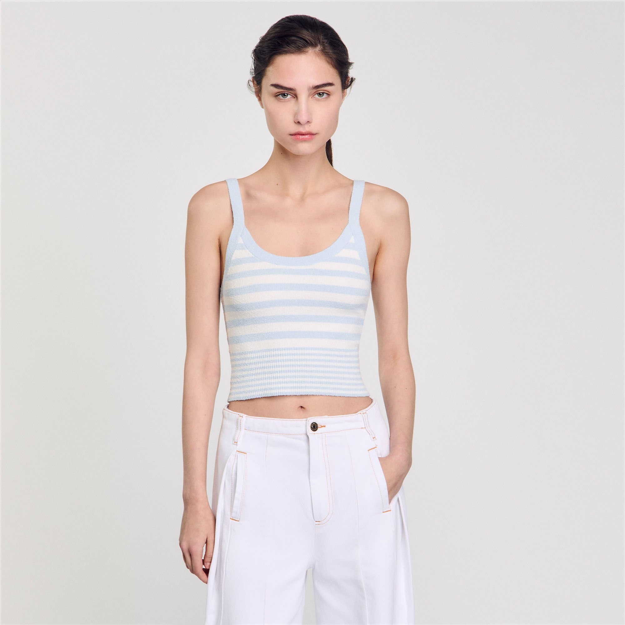 KNIT VEST TOP - 4