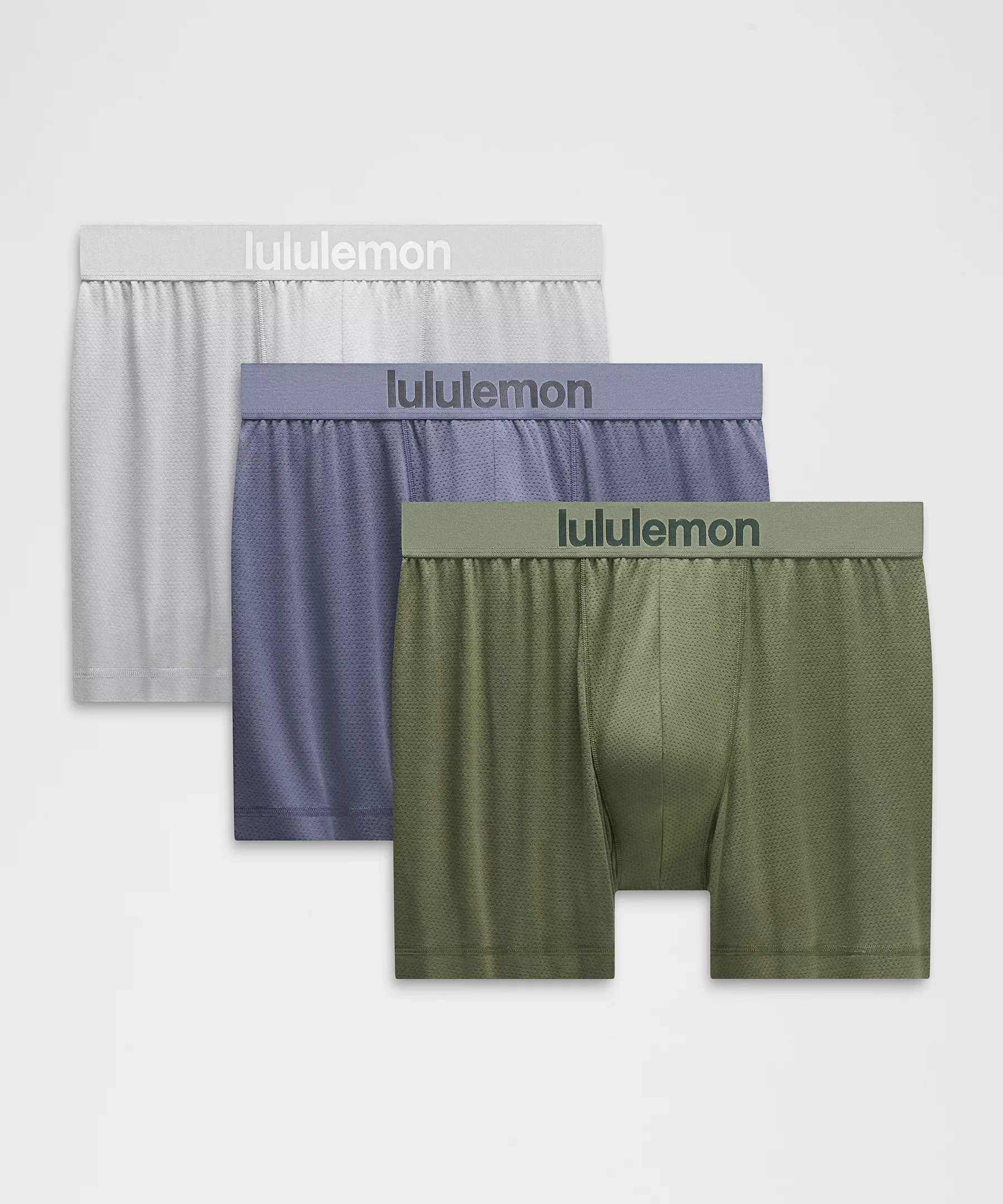 Always In Motion Mesh Boxer Brief 5" *3 Pack - 1