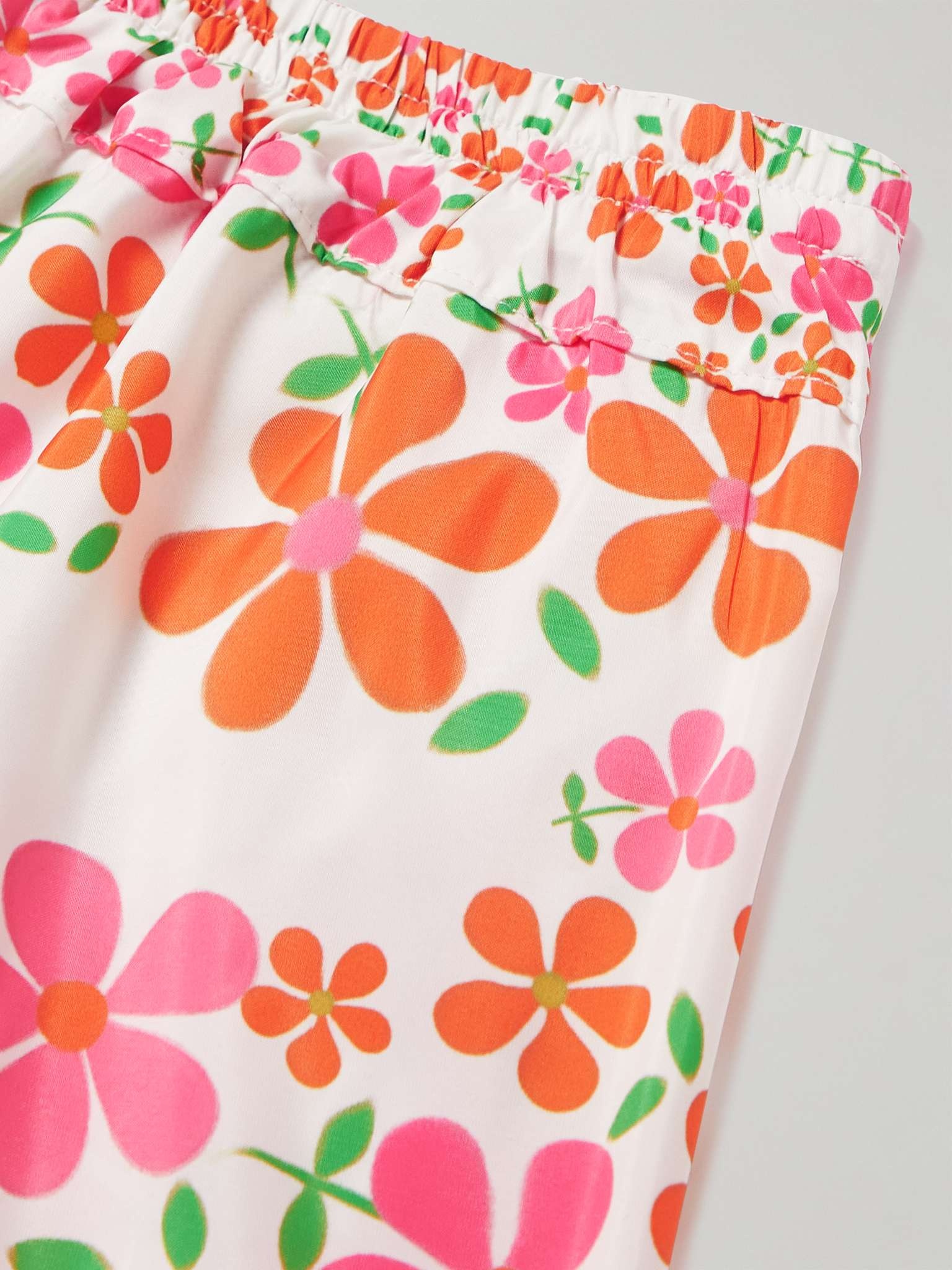 Long-Length Printed Recycled-Shell Swim Shorts - 5