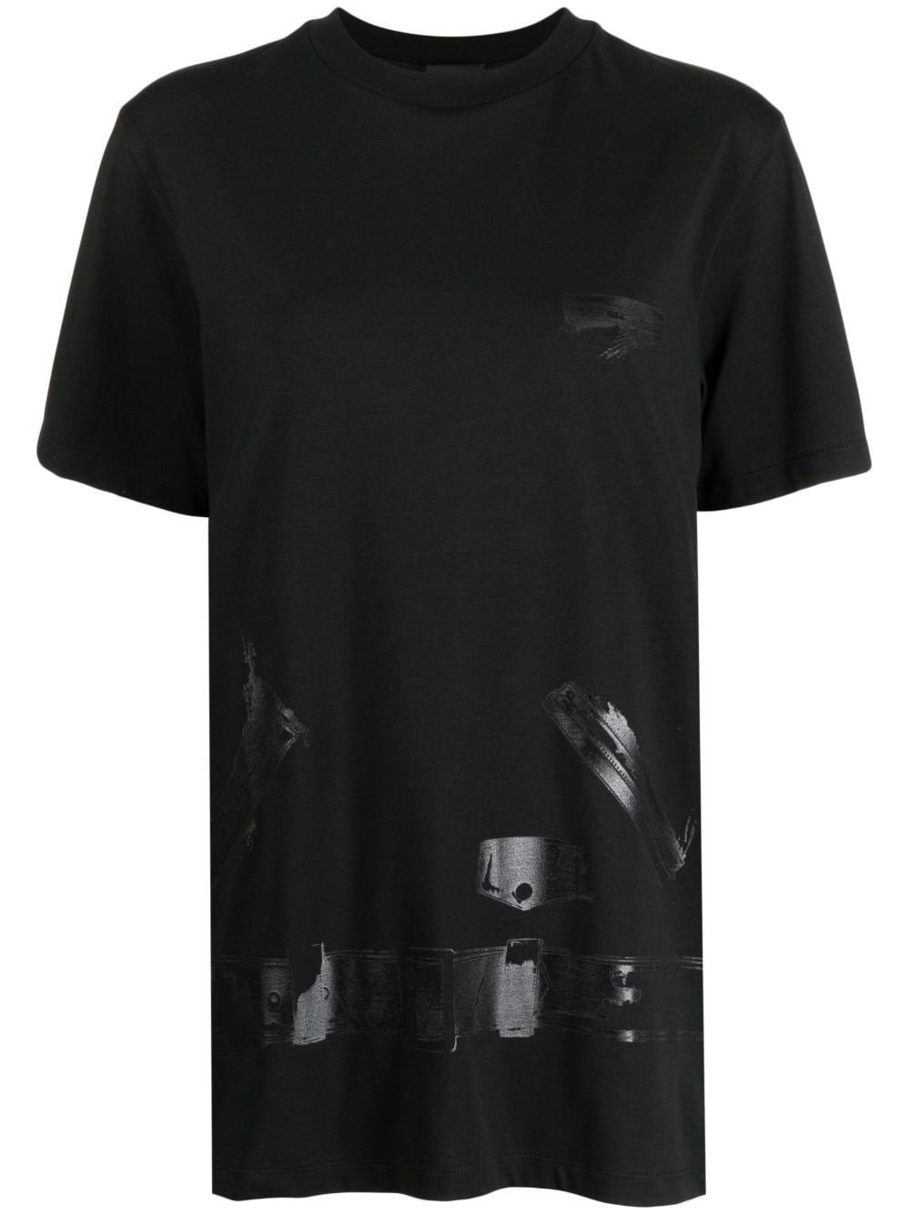 graphic-print round-neck T-shirt - 1