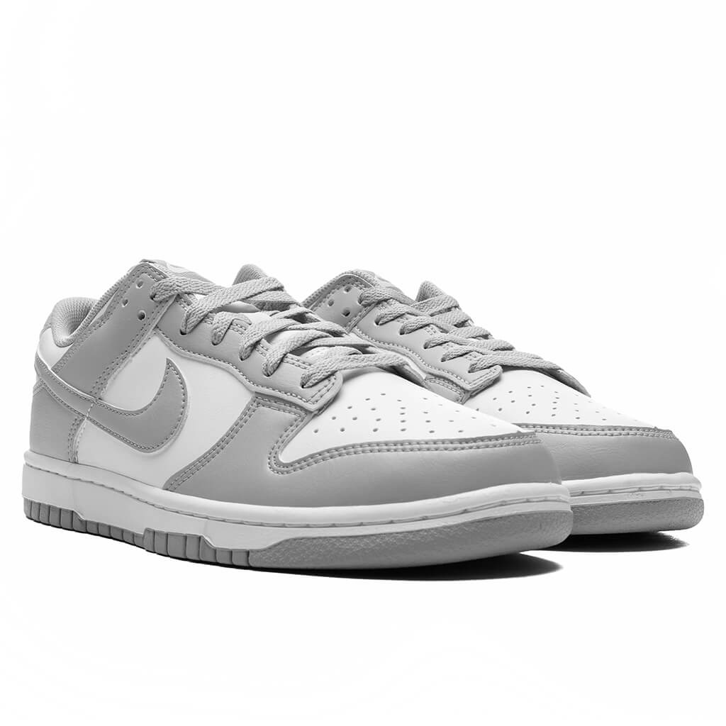 DUNK LOW RETRO - WHITE/LIGHT SMOKE GREY - 2