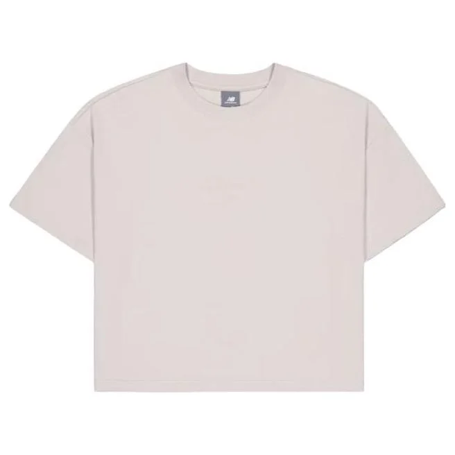 (WMNS) New Balance Cotton T-Shirt Asia Sizing 'Light Purple' AWT31573-MNK - 1