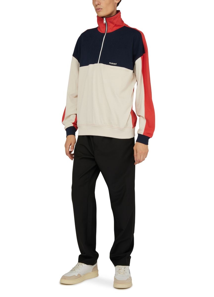 ISABEL MARANT｜LONG-SLEEVED ZIP-UP/TURTLENECK (ARIANN (S Isabel Marant Ariann turtleneck sweater | 24s | REVERSIBLE