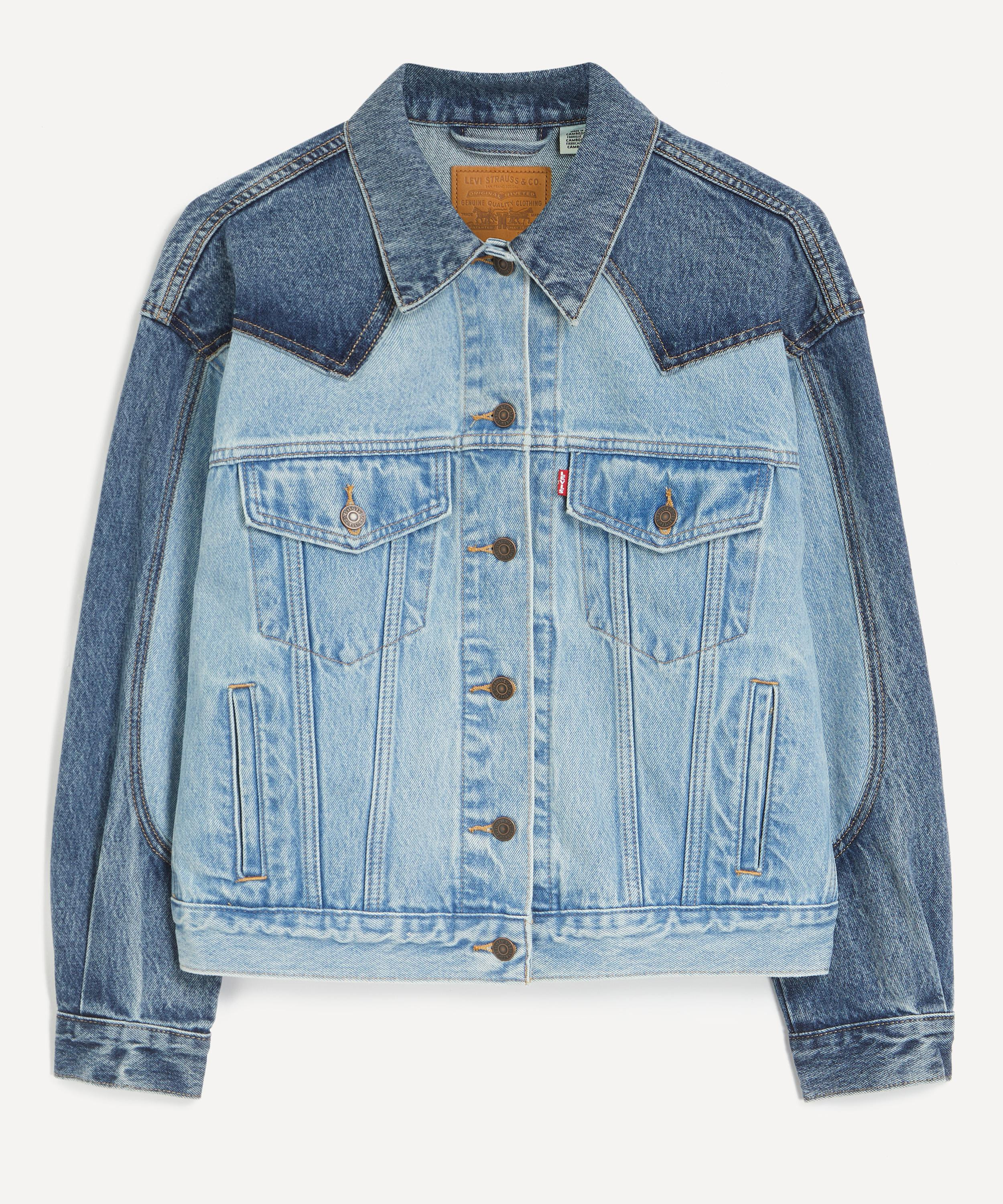 ‘90s Western Piece Trucker Jacket - 1
