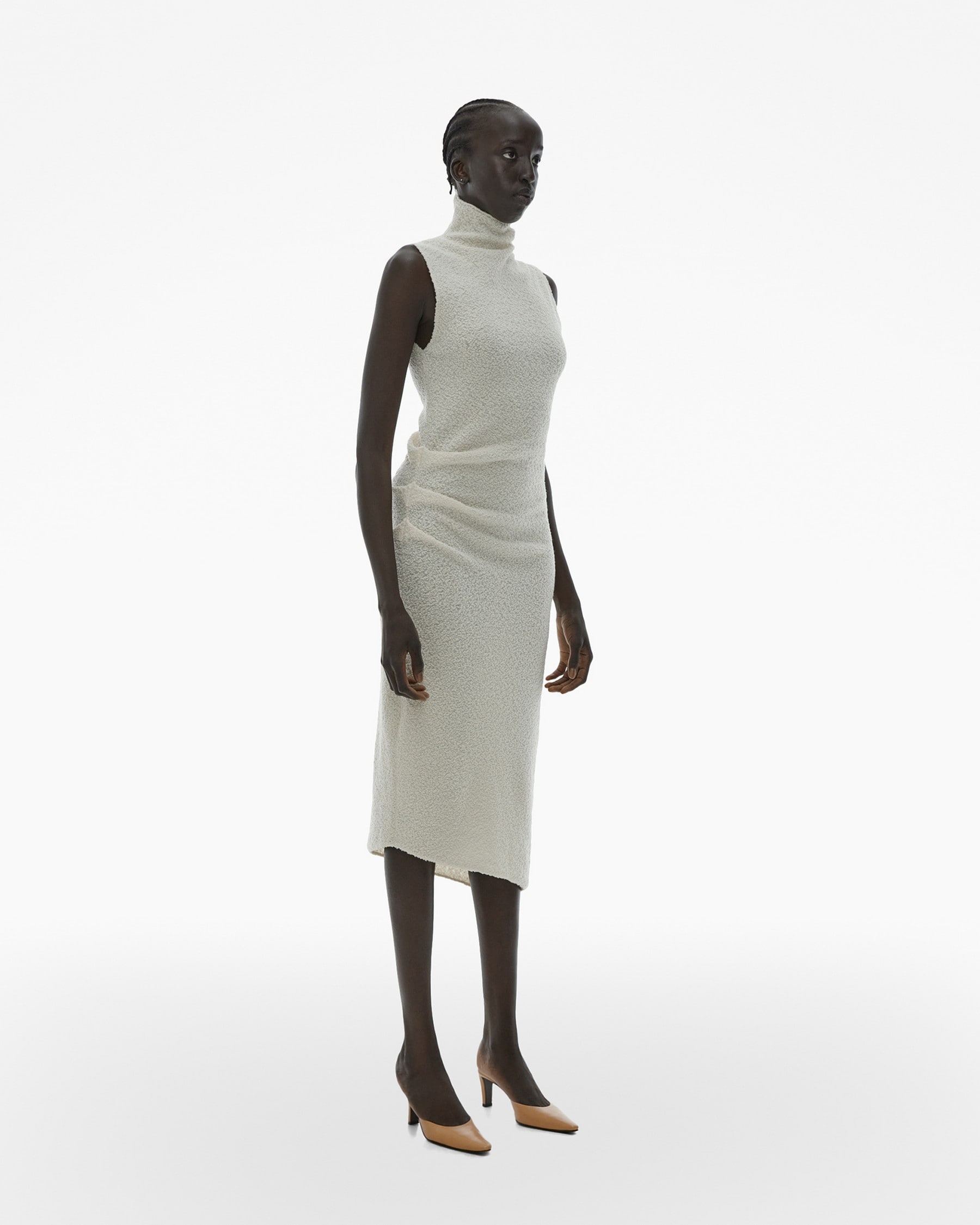 TURTLENECK SWEATER DRESS - 5