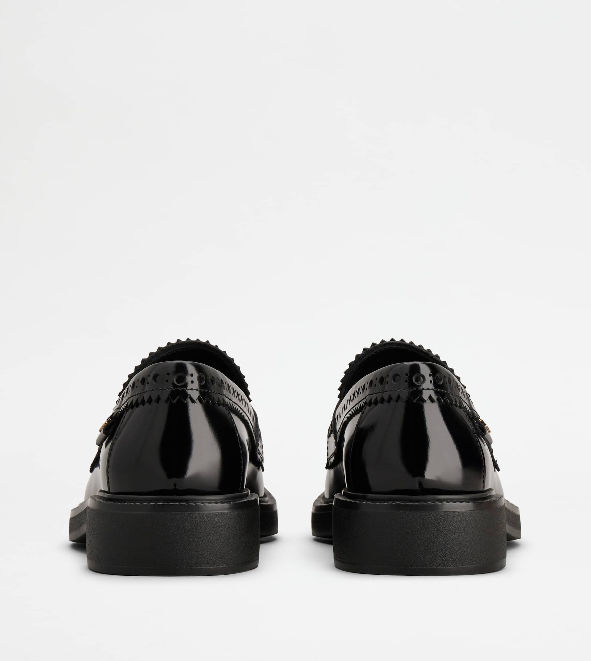 LOAFERS IN LEATHER - BLACK - 2