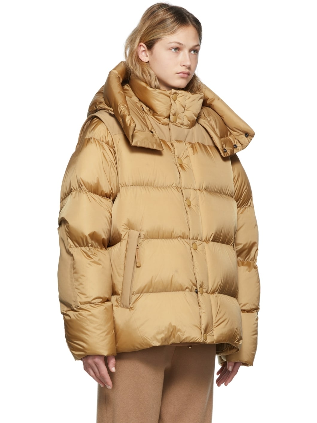 Beige Lockwell Down Jacket - 2