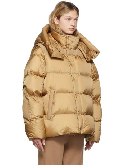 Burberry Beige Lockwell Down Jacket outlook