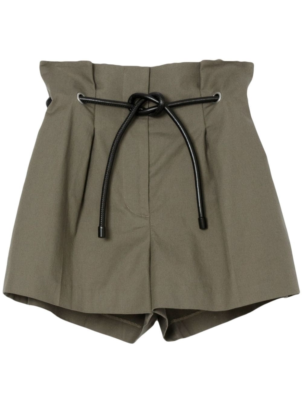 Origami belted shorts - 1