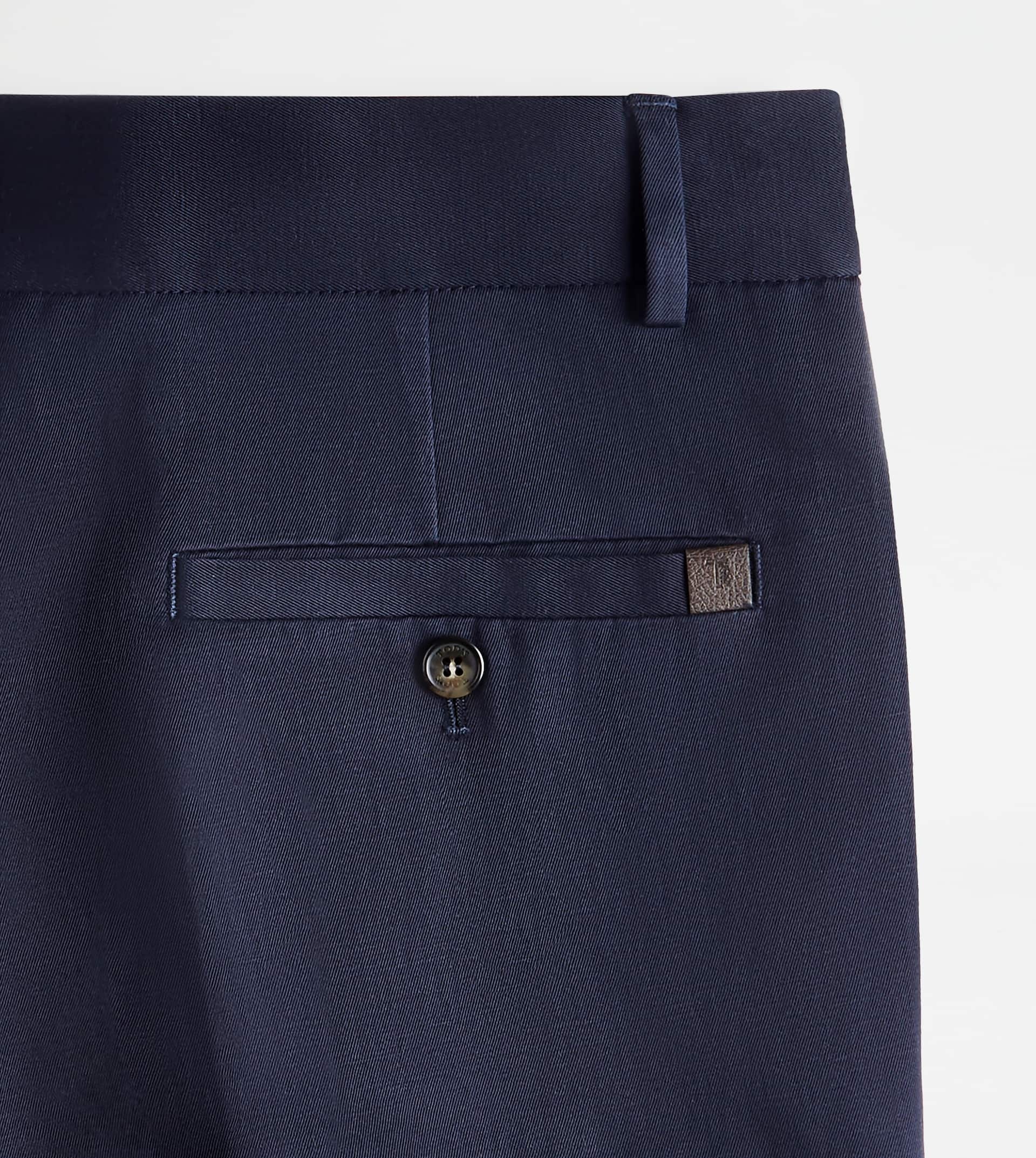 PANTS WITH DARTS - BLUE - 4