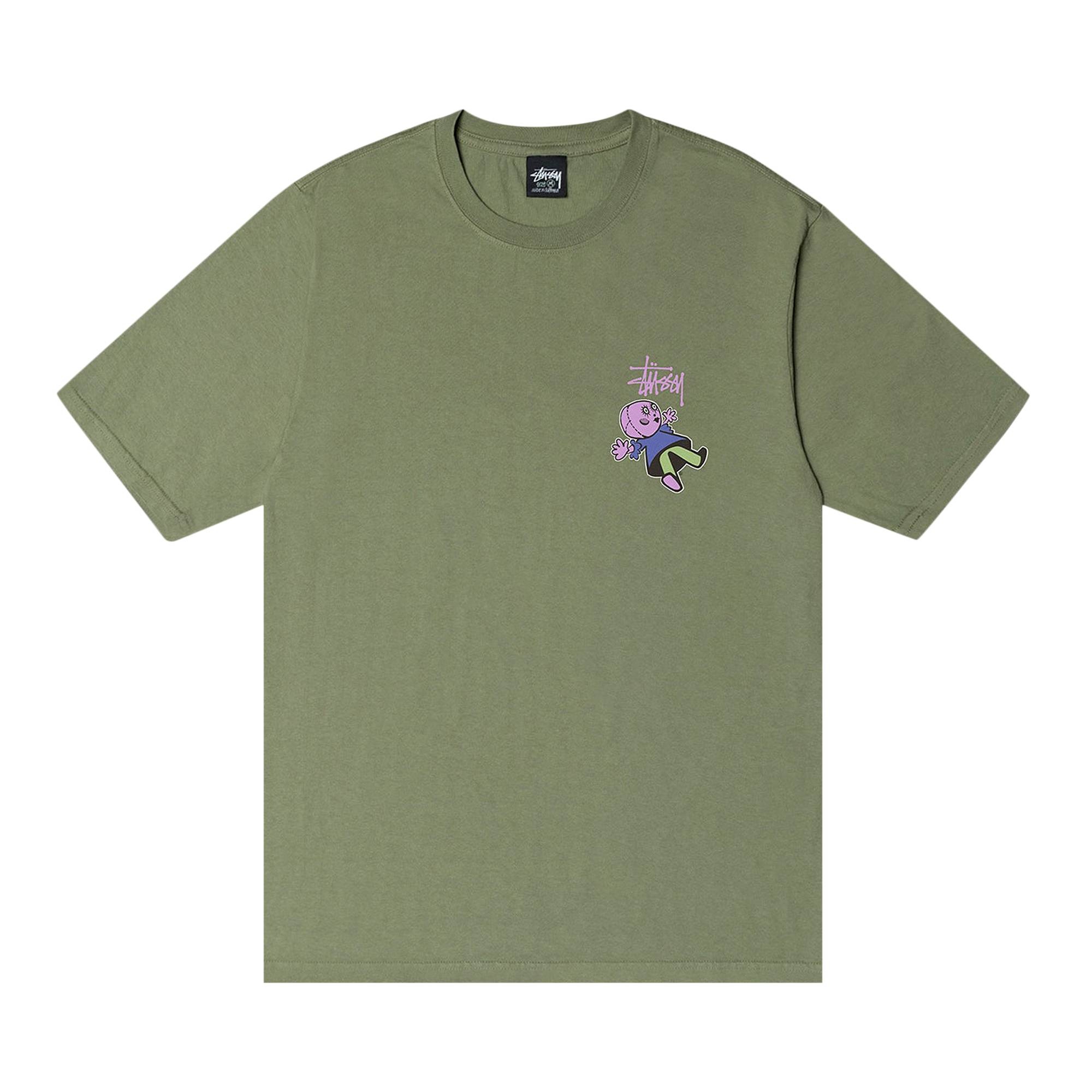 Stussy Dollie Pigment Dyed Tee 'Artichoke' - 1