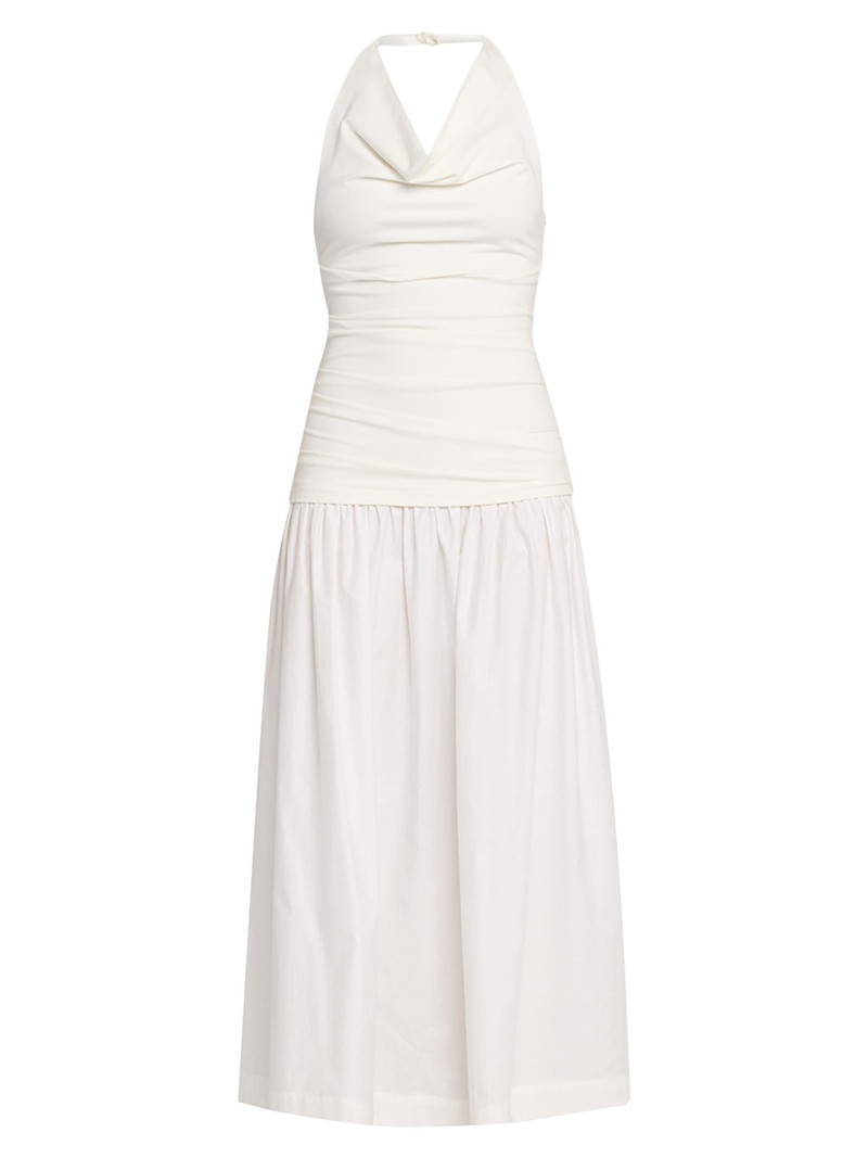 Women's Ariya Ruched Maxi Dress - Ivory 1