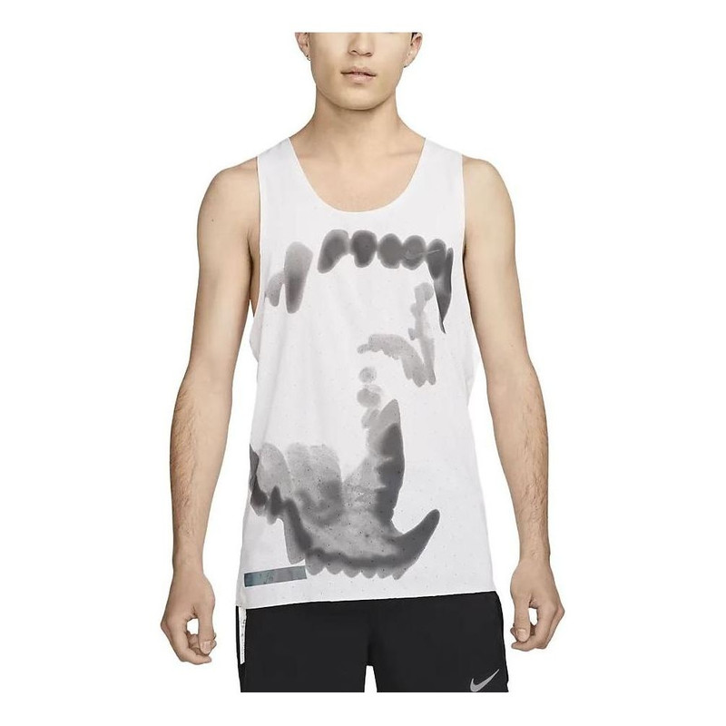 Nike Dri-FIT ADV Run Division Pinnacle Running Tank 'White' DX0846-030 - 1