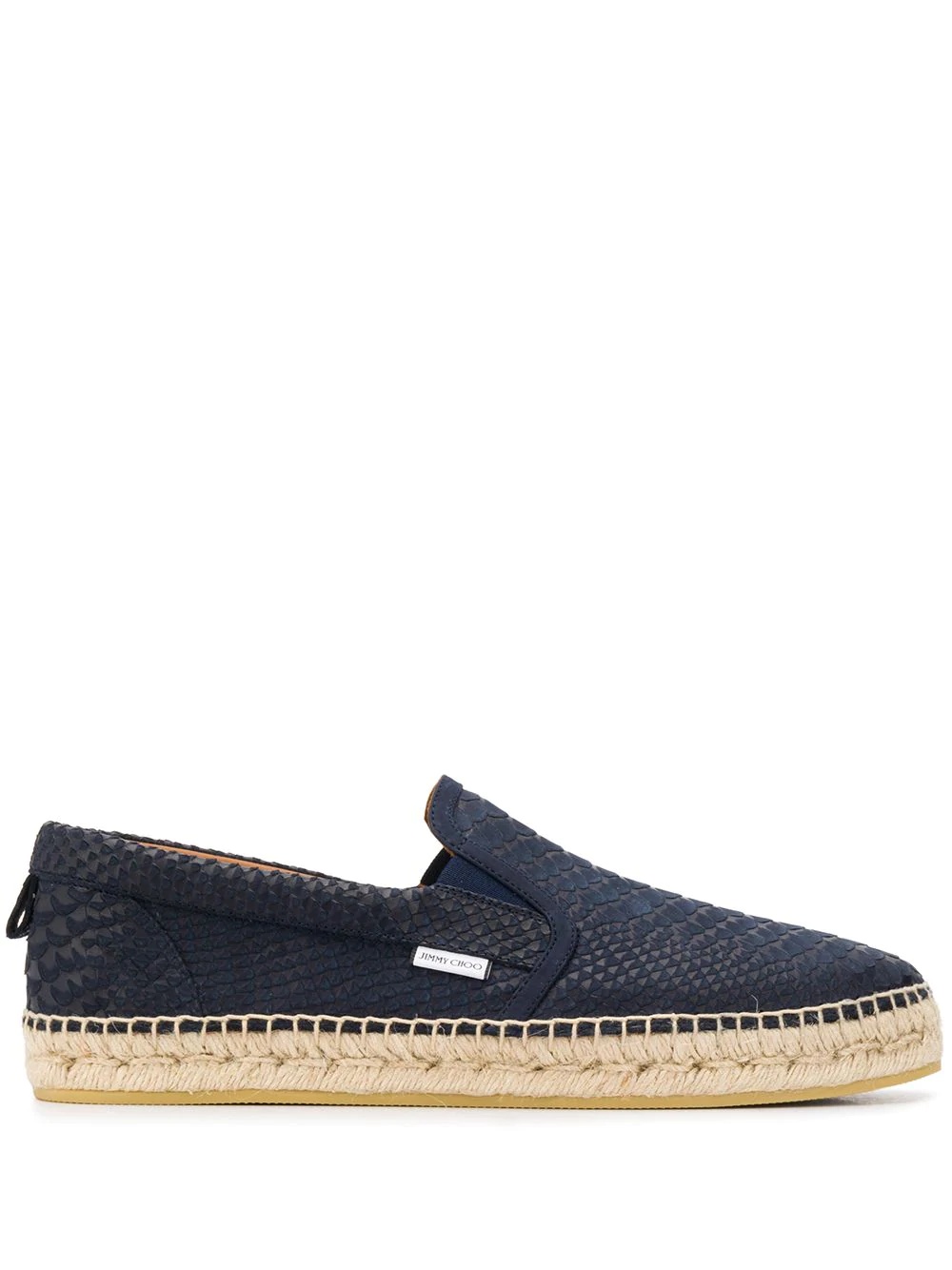 Vlad snakeskin effect espadrilles - 1