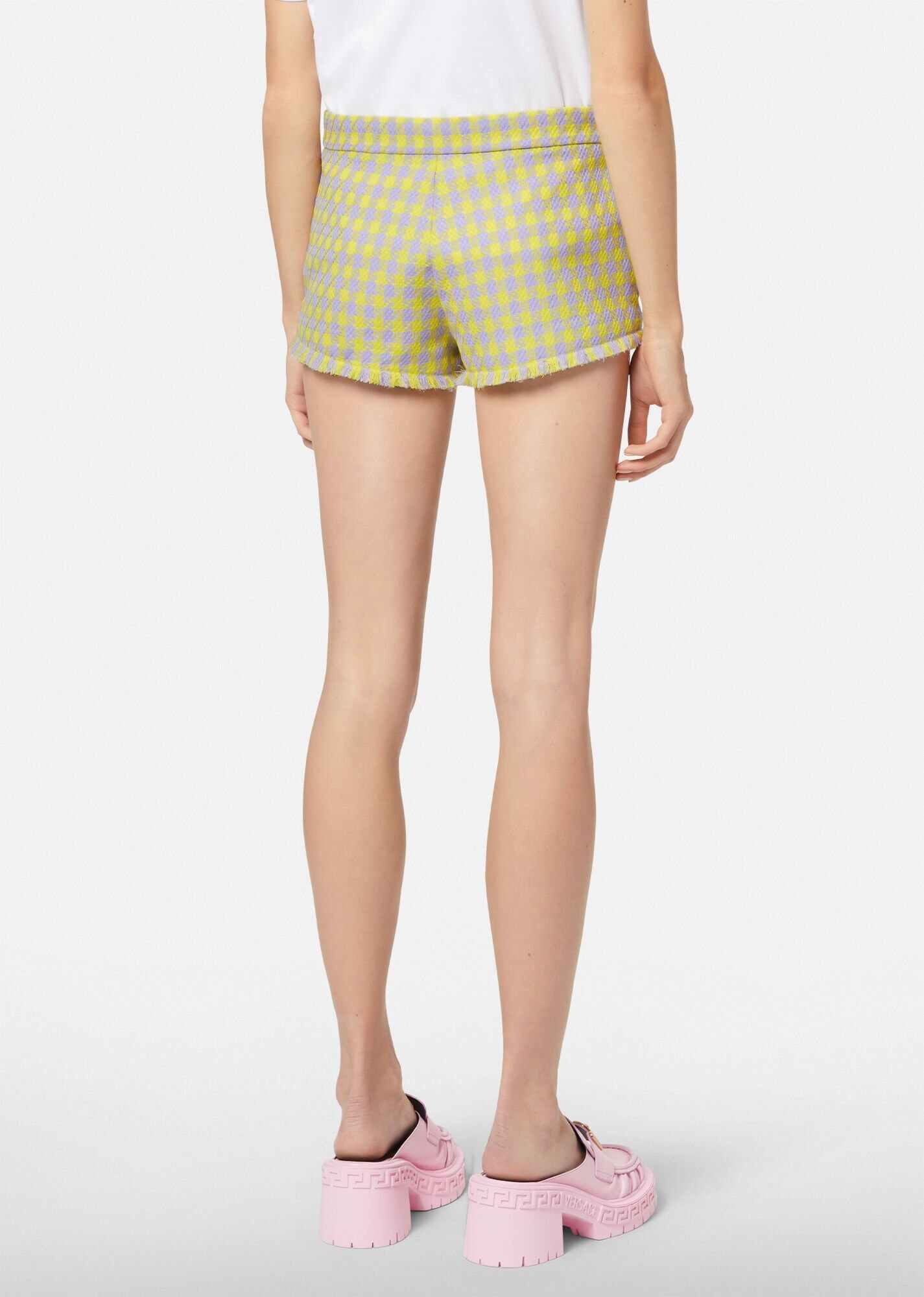 Medusa Houndstooth Shorts - 3