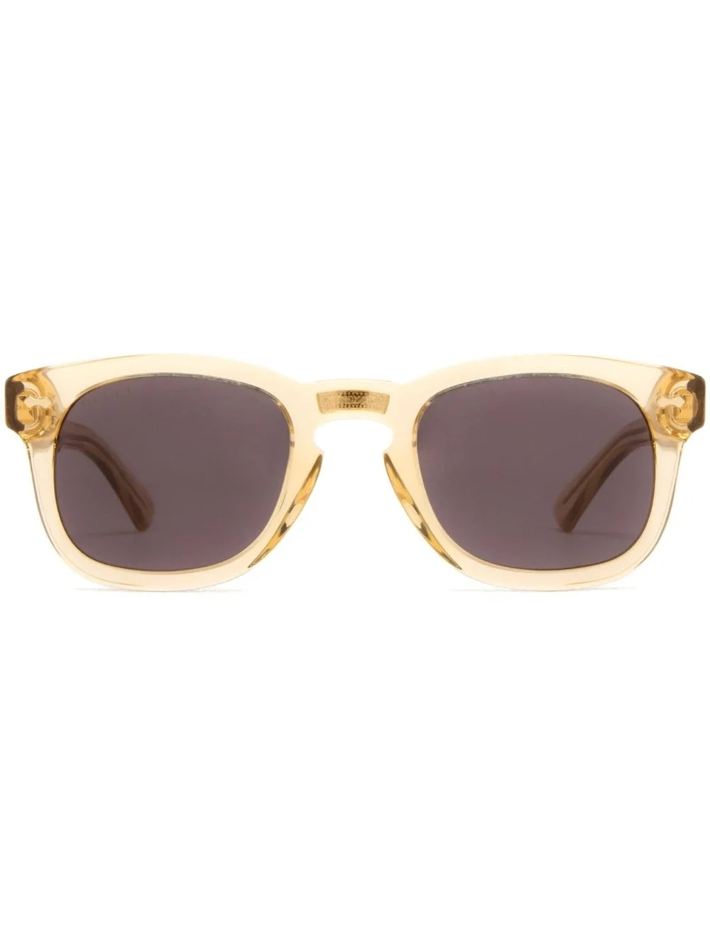 transparent square sunglasses - 1