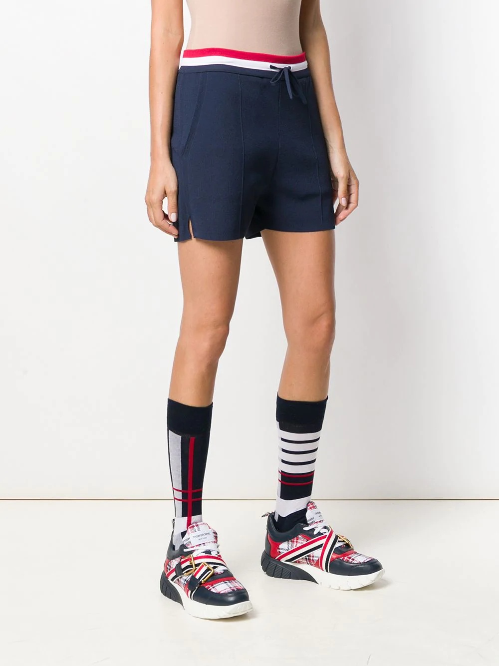 RWB-stripe shorts - 3