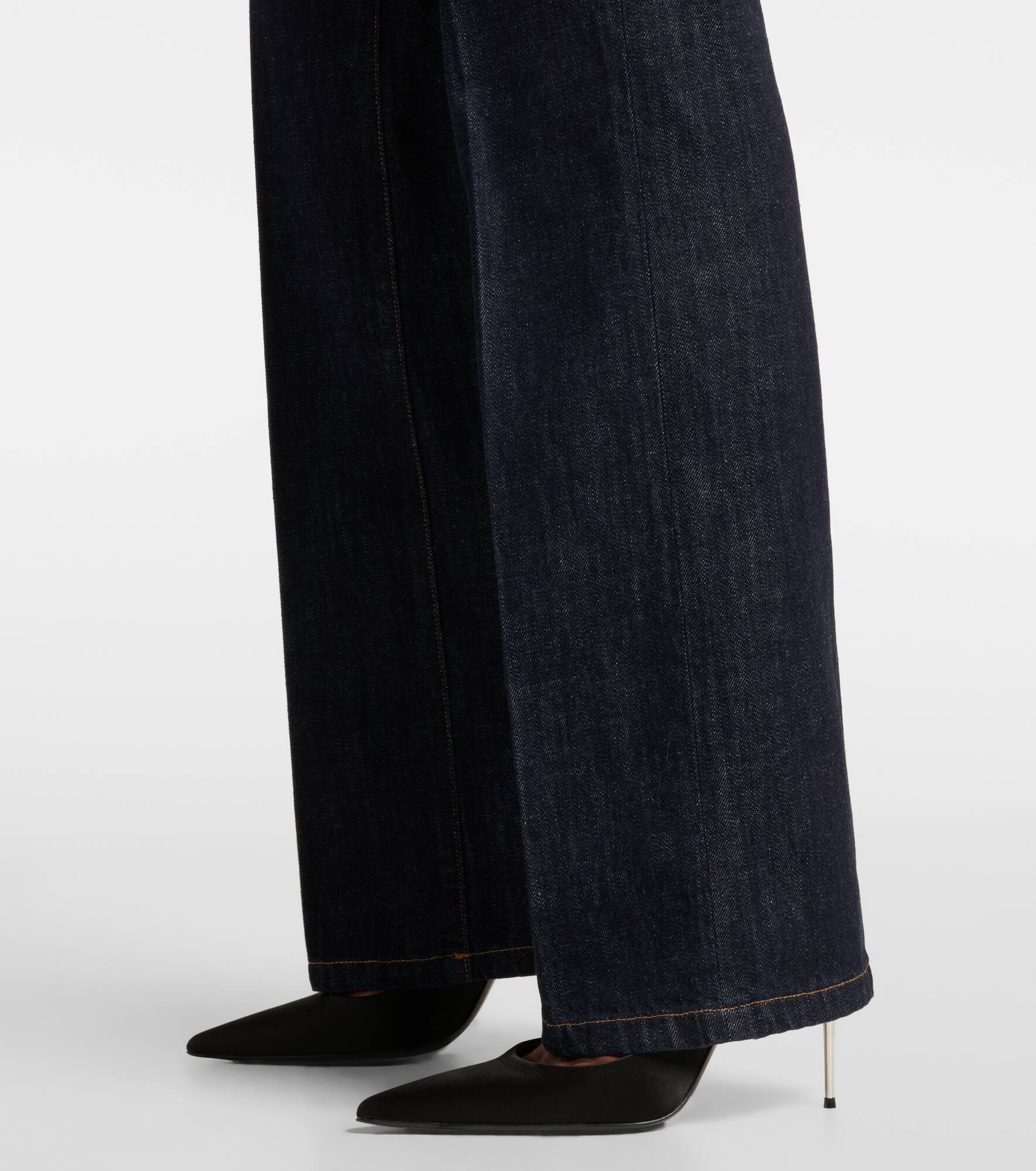 High-rise straight jeans - 5