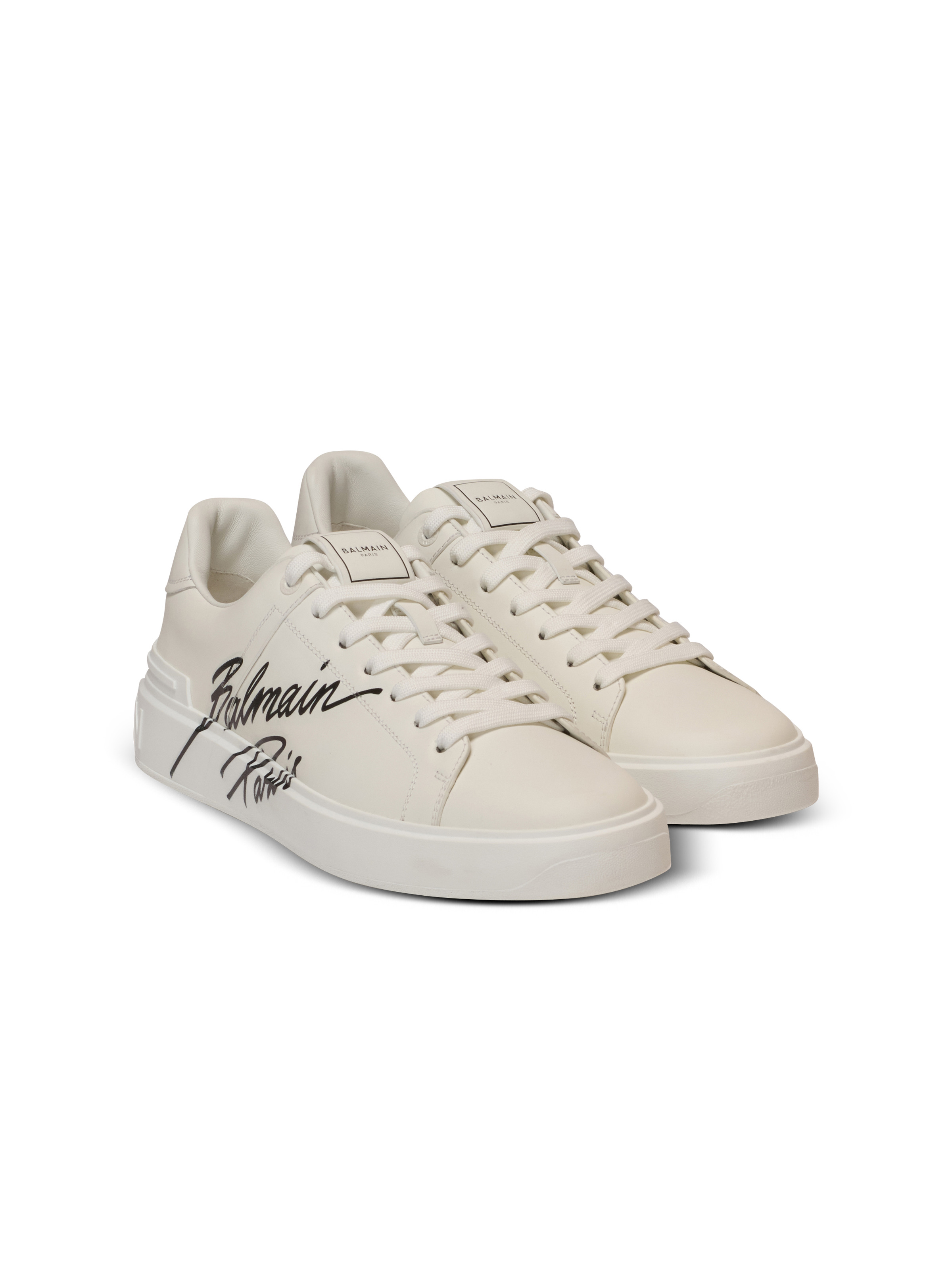 B-Court trainers in calfskin - 2