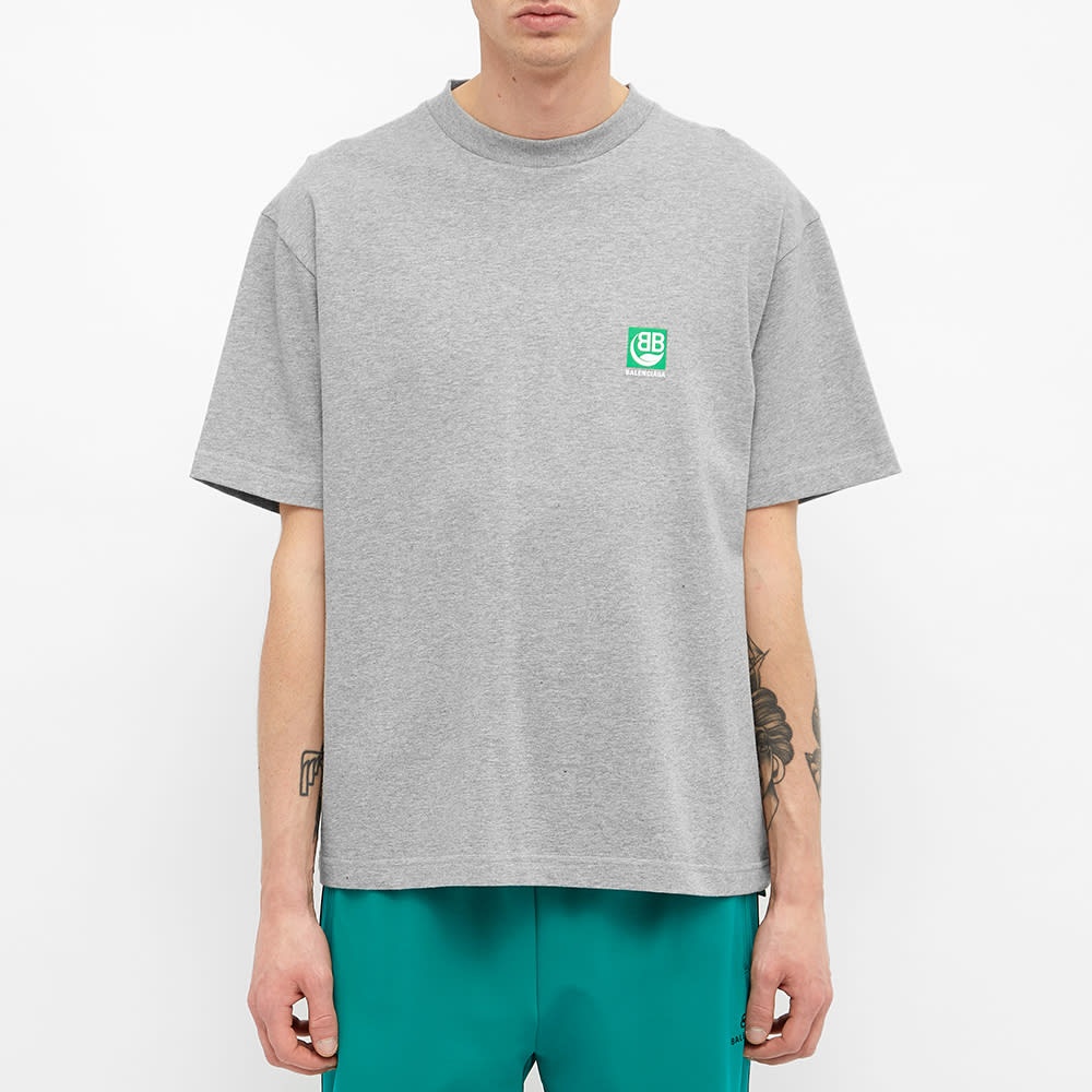 Balenciaga Organic BB Logo Tee - 4