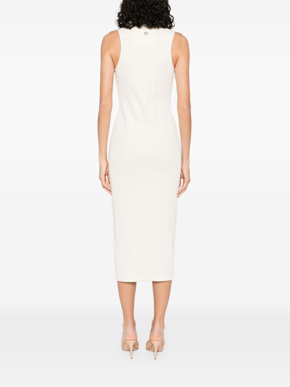 cotton midi dress - 4