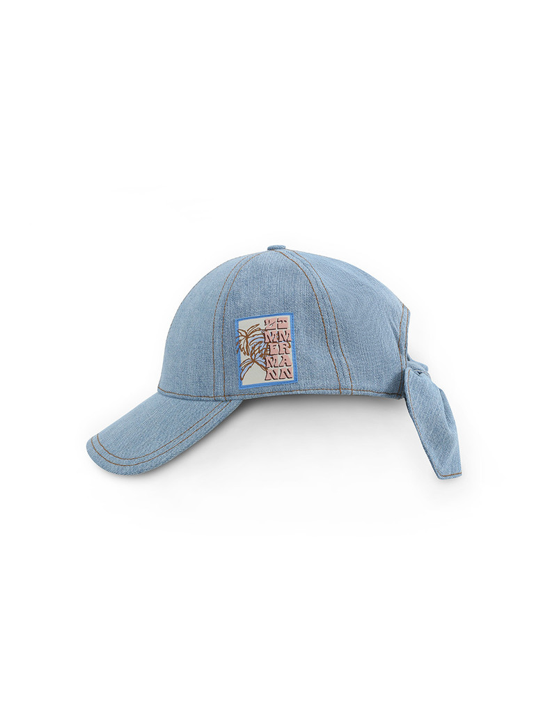 DENIM TIE CAP 3