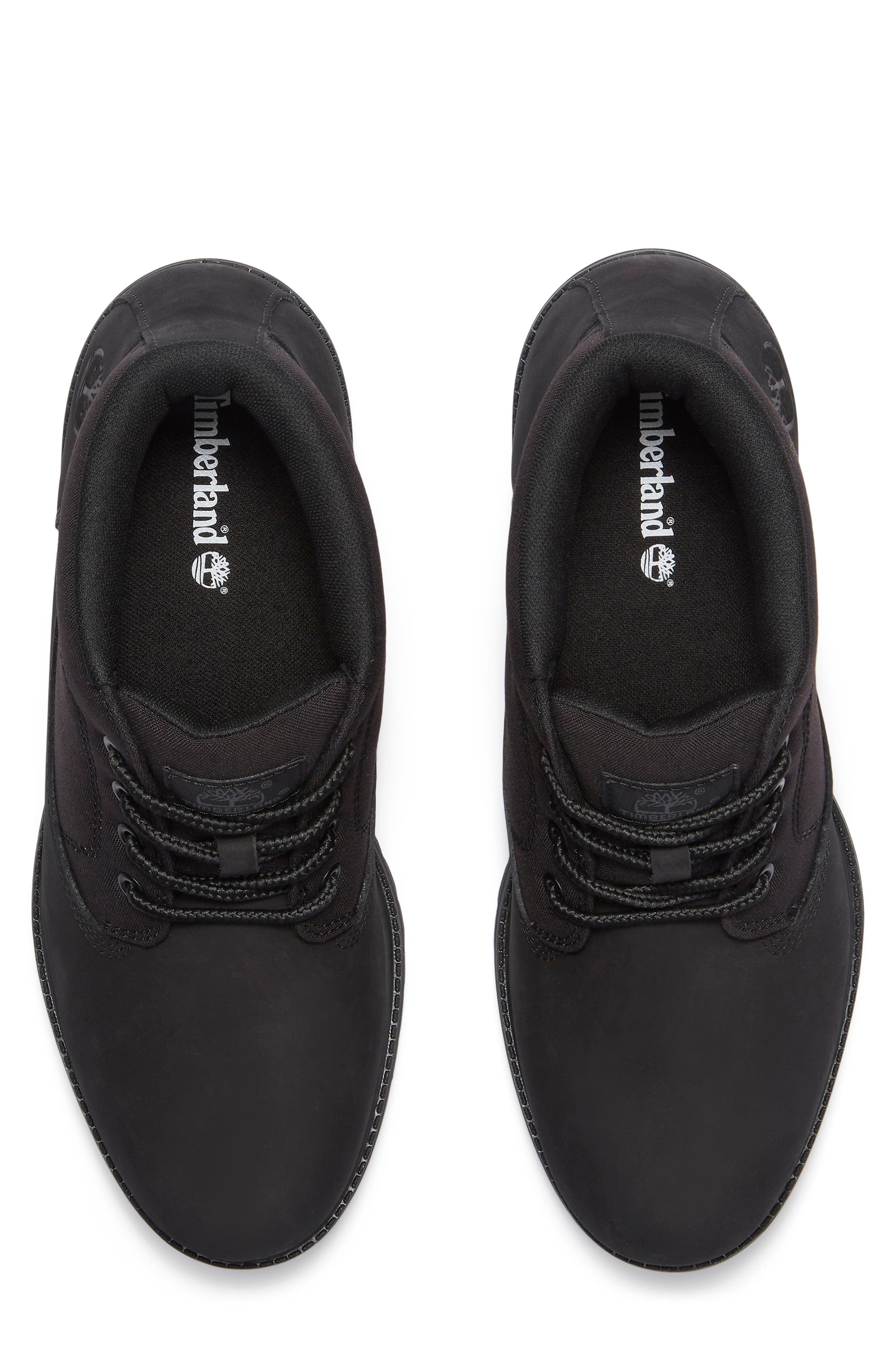 Timberland Premium Waterproof Lace-Up Chukka Boot in Black Nubuck at Nordstrom - 4