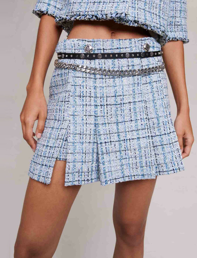 Short pleated skirt 7