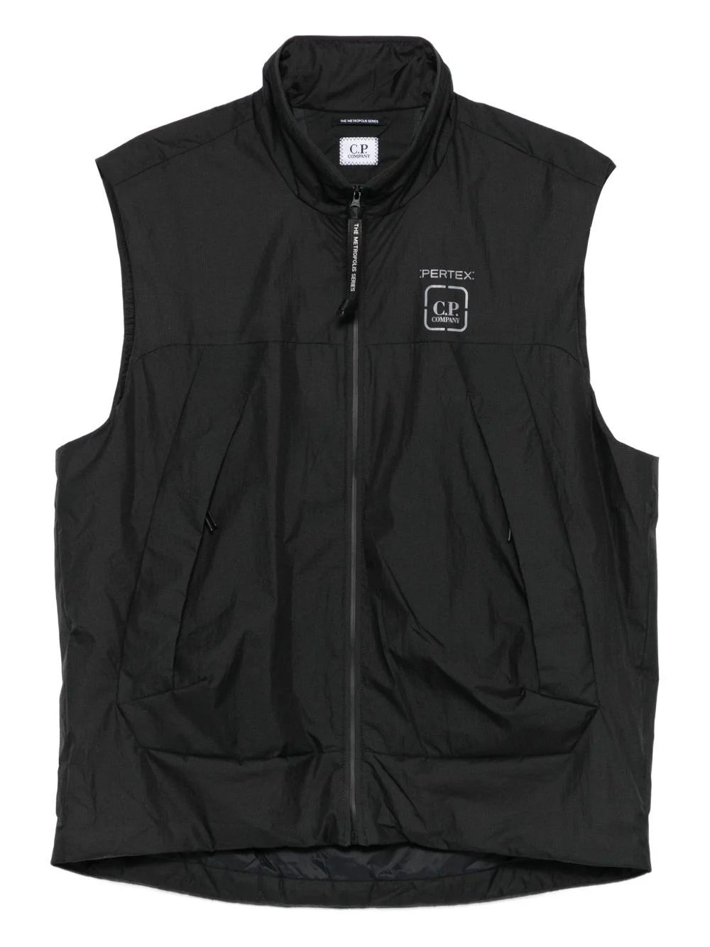 zip-fastening vest - 1