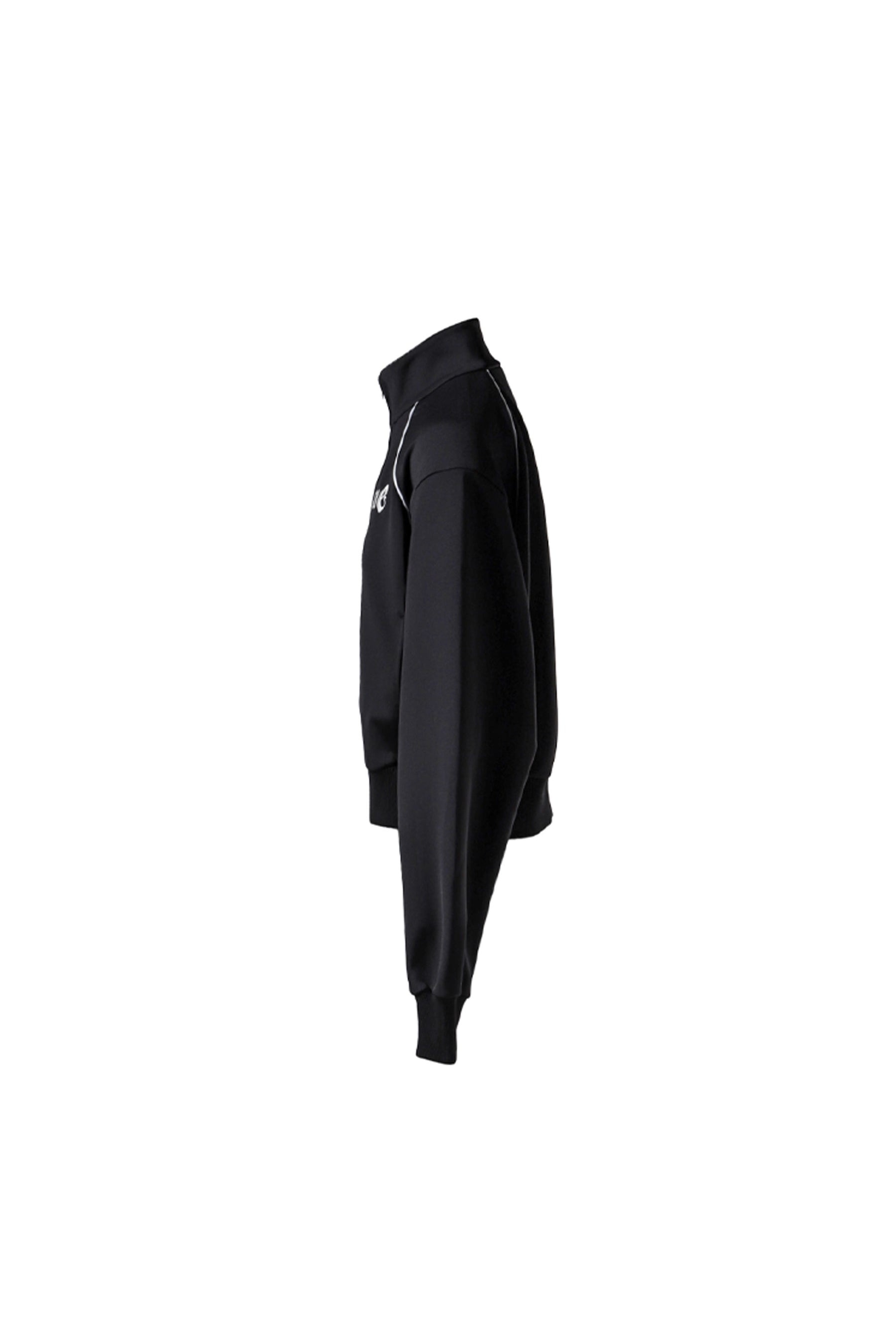 BLACK WOMENS TRACK JACKET / BLK - 3