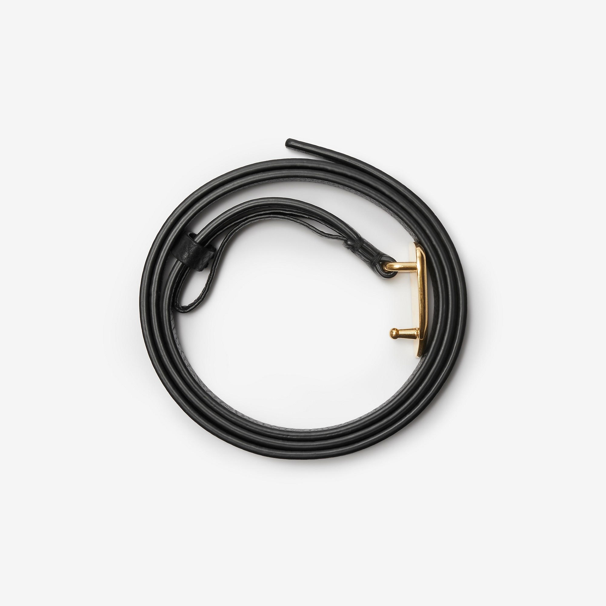 Thin Leather Shield Belt - 3