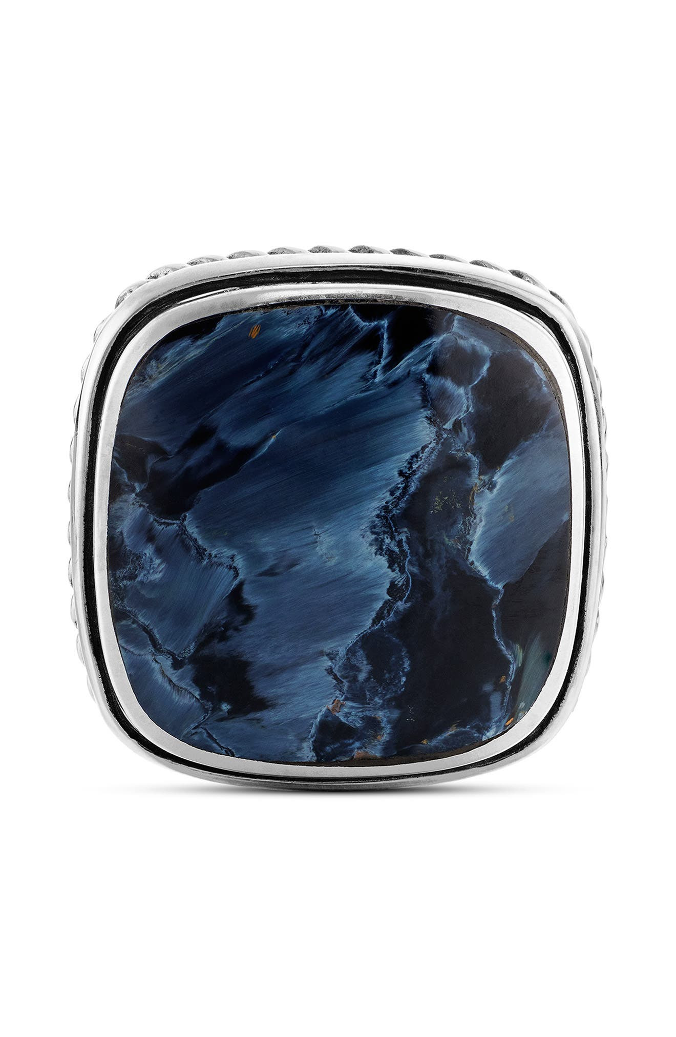 David Yurman Pietersite Cuff Links in Silver at Nordstrom - 4