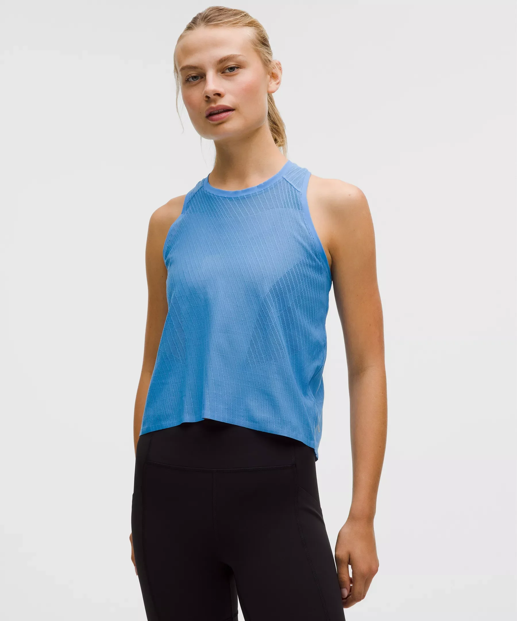 Fast and Free Airflow Cropped Running Tank Top - 1