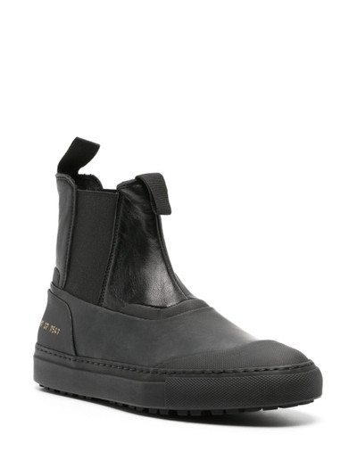 Common Projects leather Chelsea boots outlook