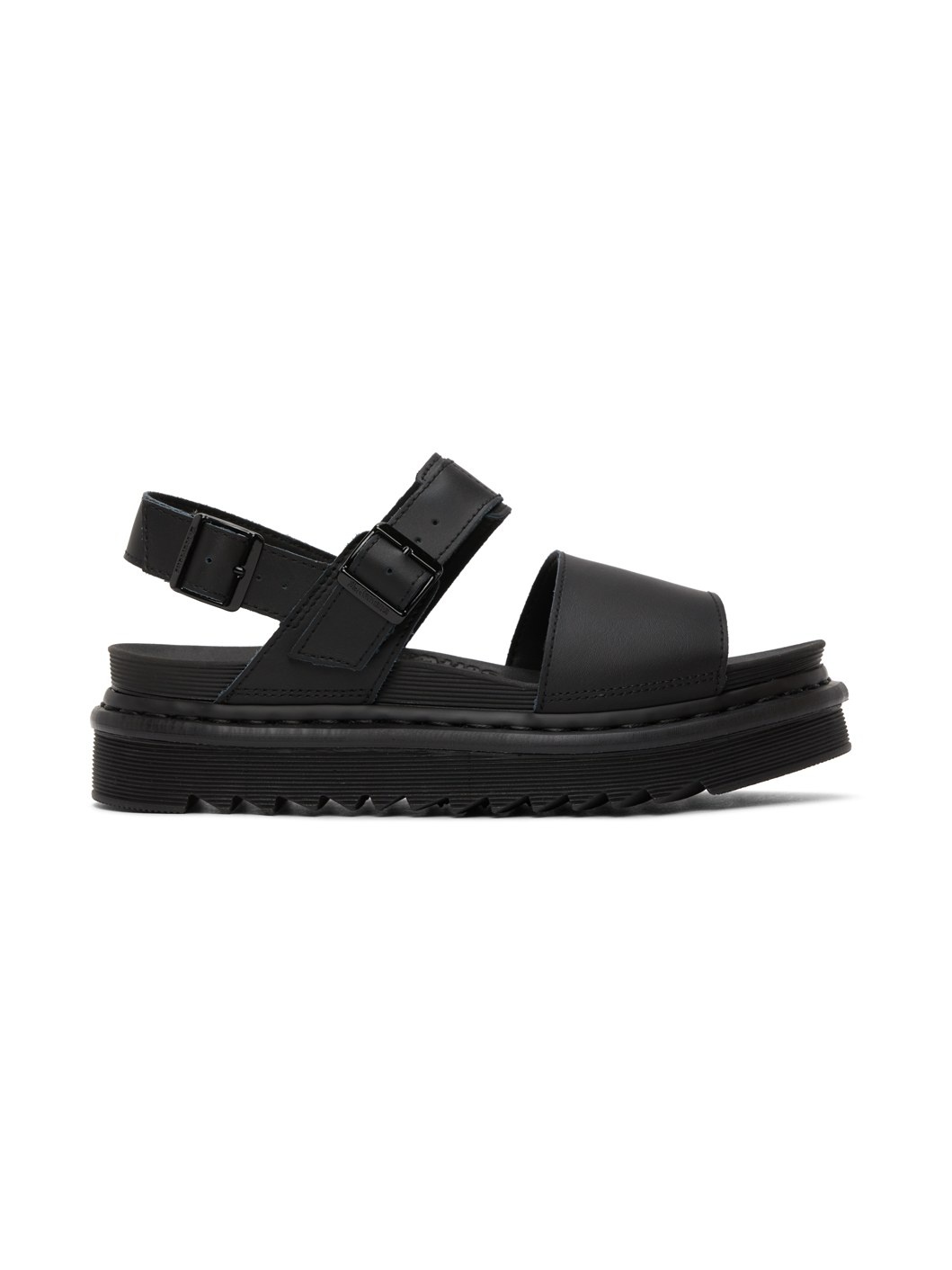 Black Voss Sandals - 1