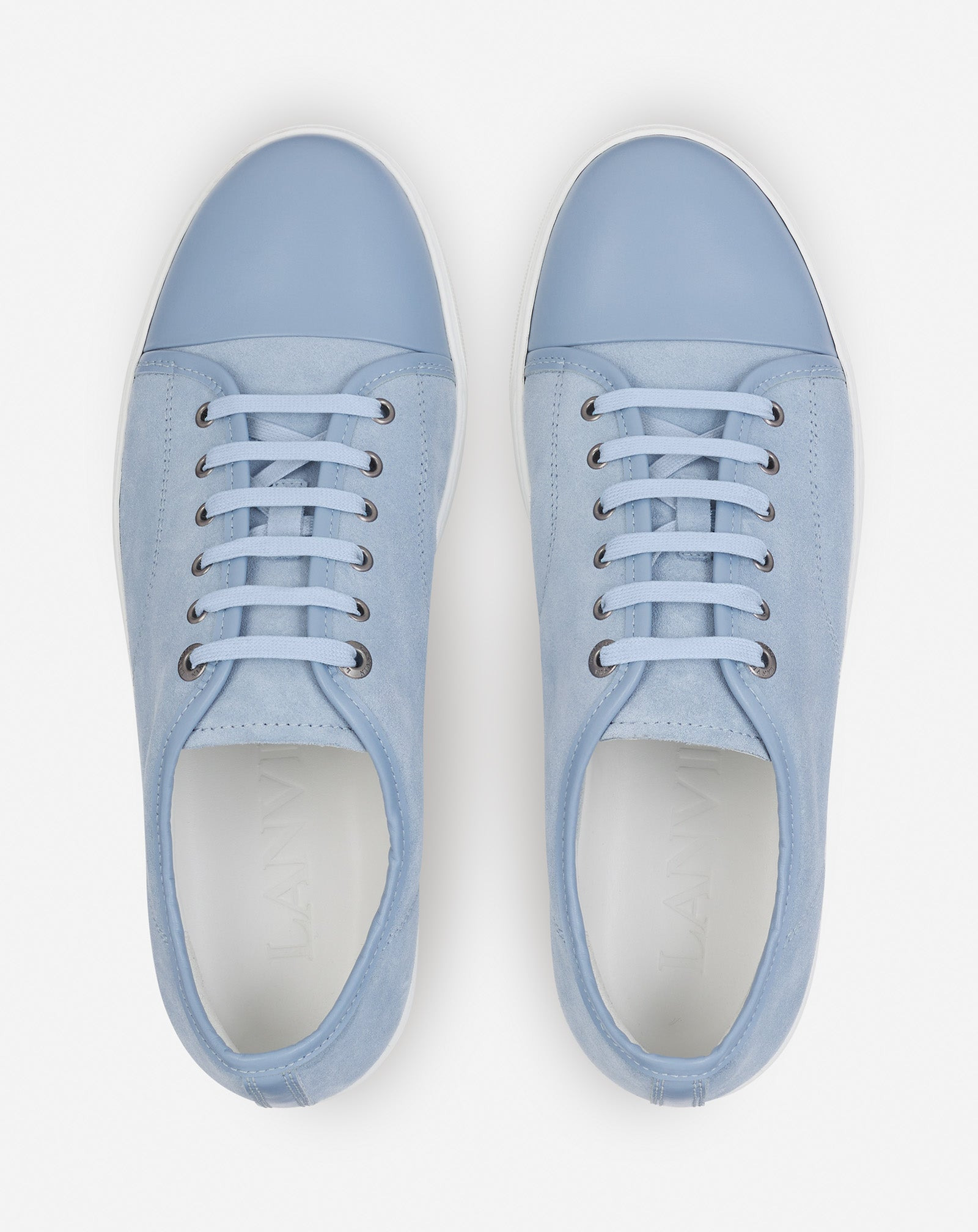 DBB1 LEATHER AND SUEDE SNEAKERS - 3