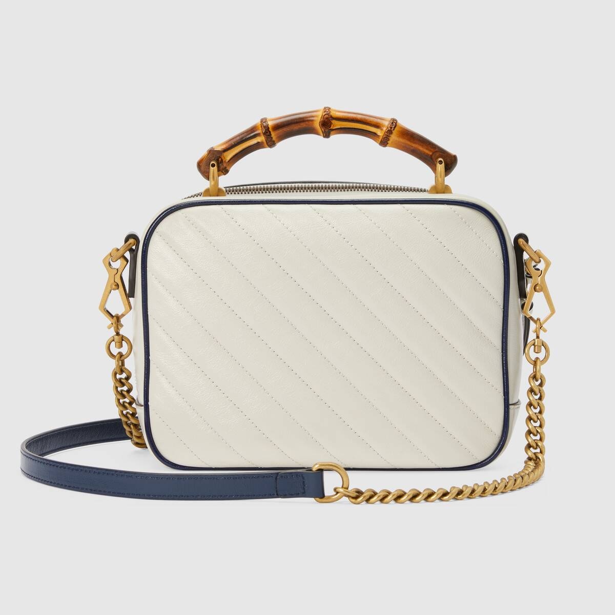 GG Marmont small shoulder bag with bamboo - 3