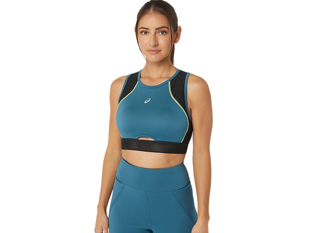 WOMEN'S MESH PANEL TRAINING BRA - 1