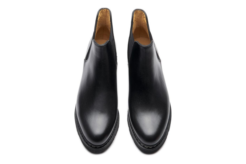 Valdaine Black Silk - Rubber Sole 4