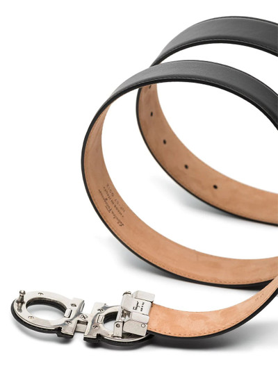 Salvatore Ferragamo tonal Gancini buckle belt outlook