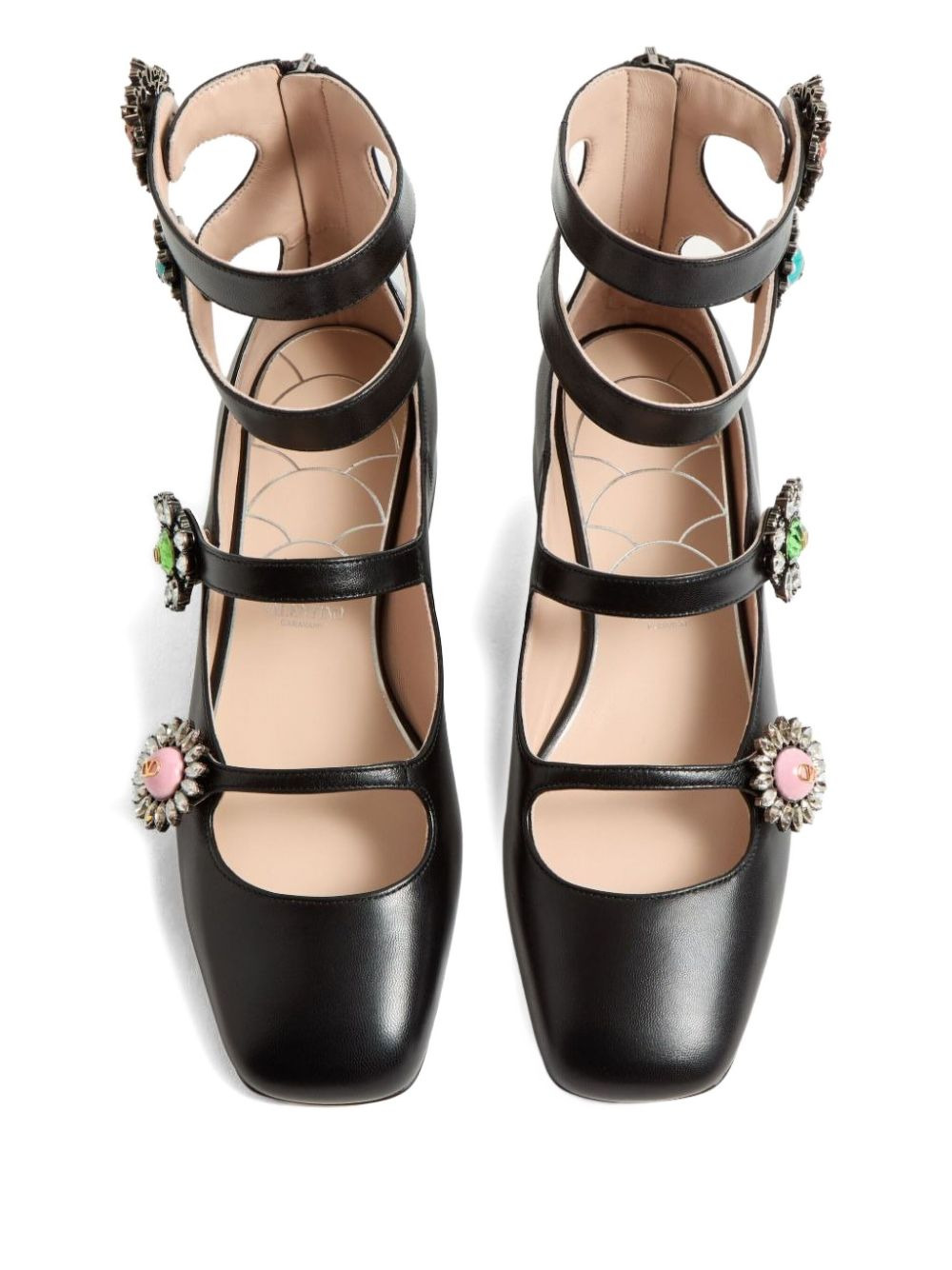 20mm Preshoes jewelled ballerina shoes - 4