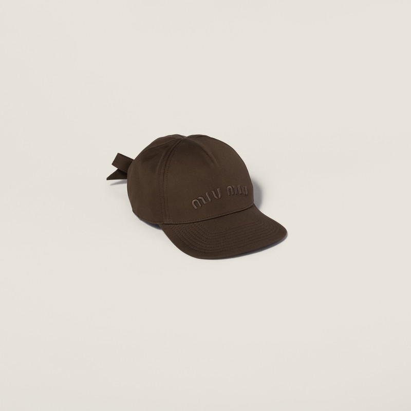 Poplin baseball cap 1