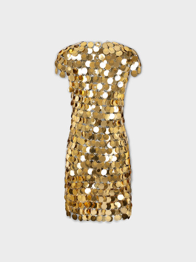 Paco Rabanne THE ICONIC GOLD SPARKLE DISCS DRESS outlook