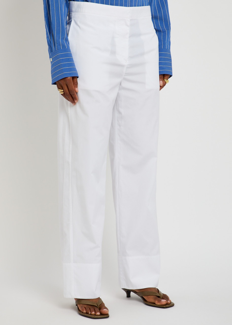Toteme Straight-leg Cotton Trousers - 2
