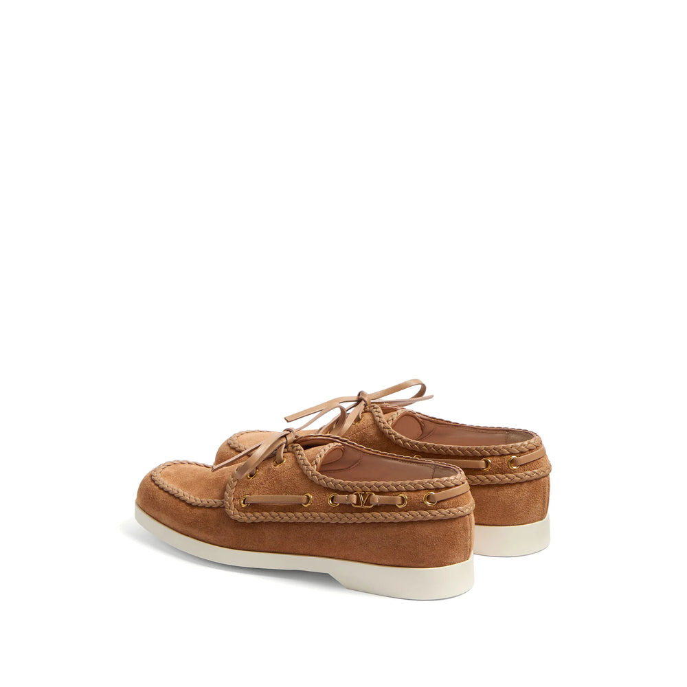 Valentino Garavani Brown Loafers Women - 5