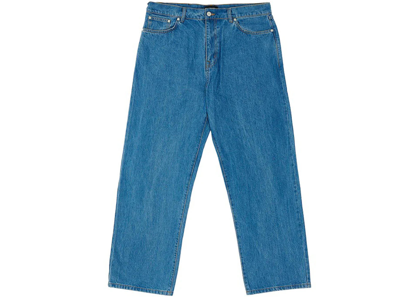 Palace Chain Script Jean Stone Wash - 2