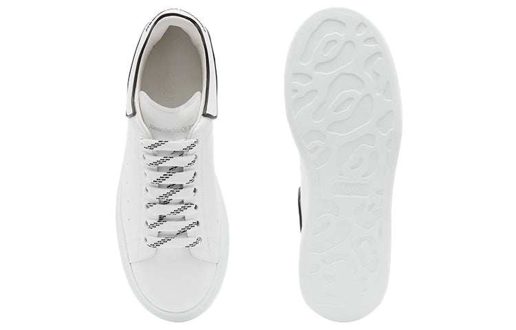 Alexander McQueen Oversized Sneaker 'White Black Trim' 625156WHXMT9074 - 5