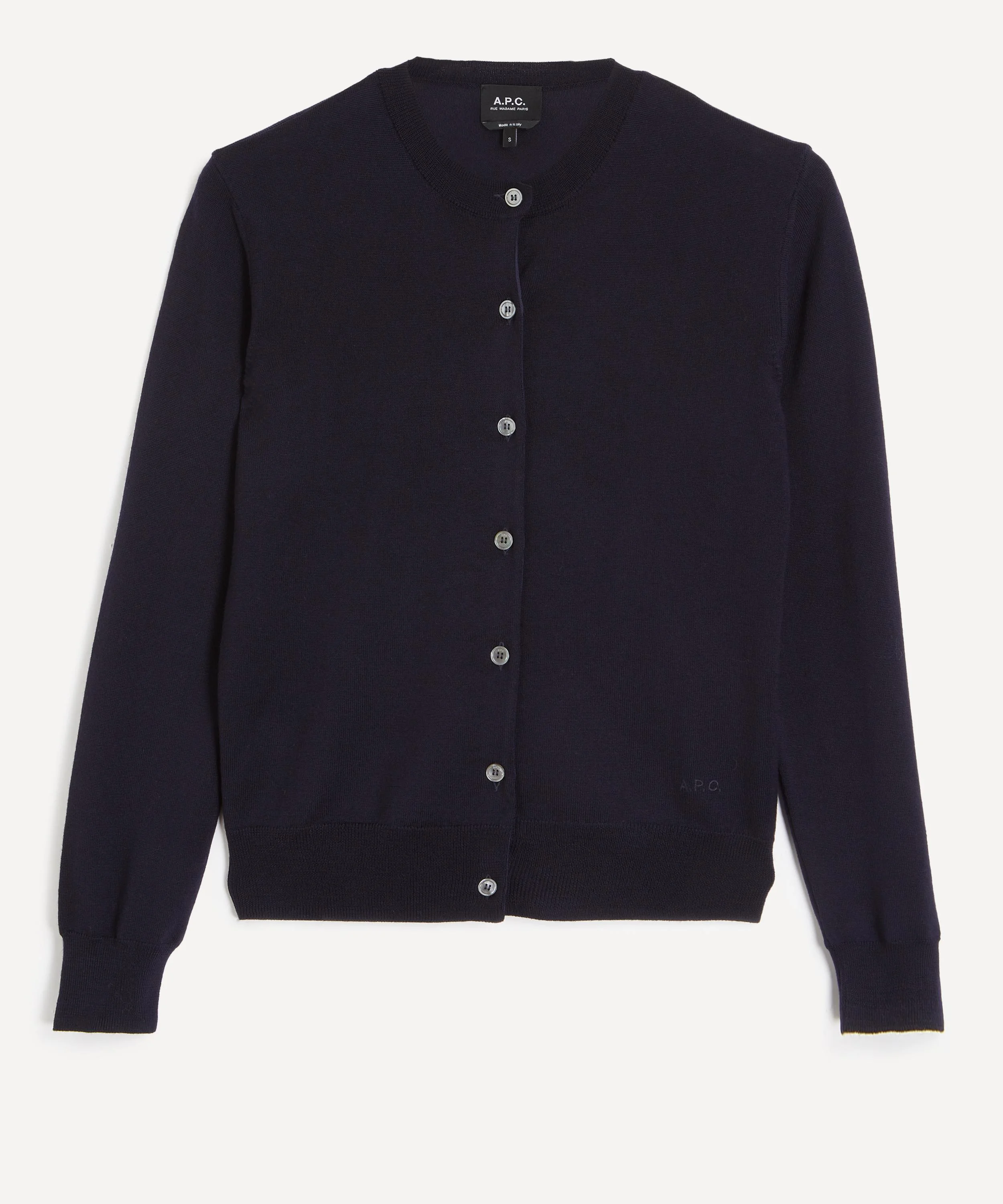 Marissa Navy Wool Cardigan - 1