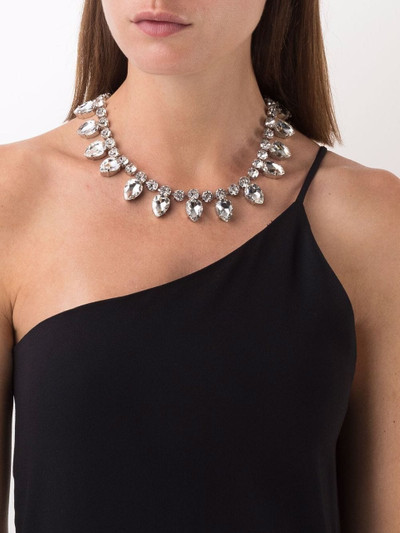 PHILIPP PLEIN crystal-embellished necklace outlook
